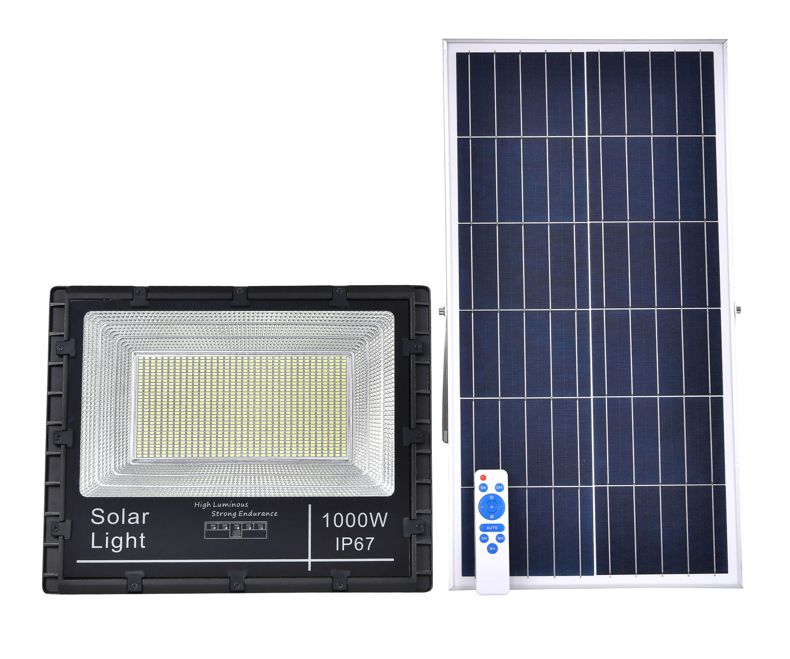 Reflector Con Panel Solar 1000W – Transline