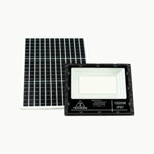 Reflector Solar LED 1500W Transline con Sensor de Luz y Control Remoto IP67